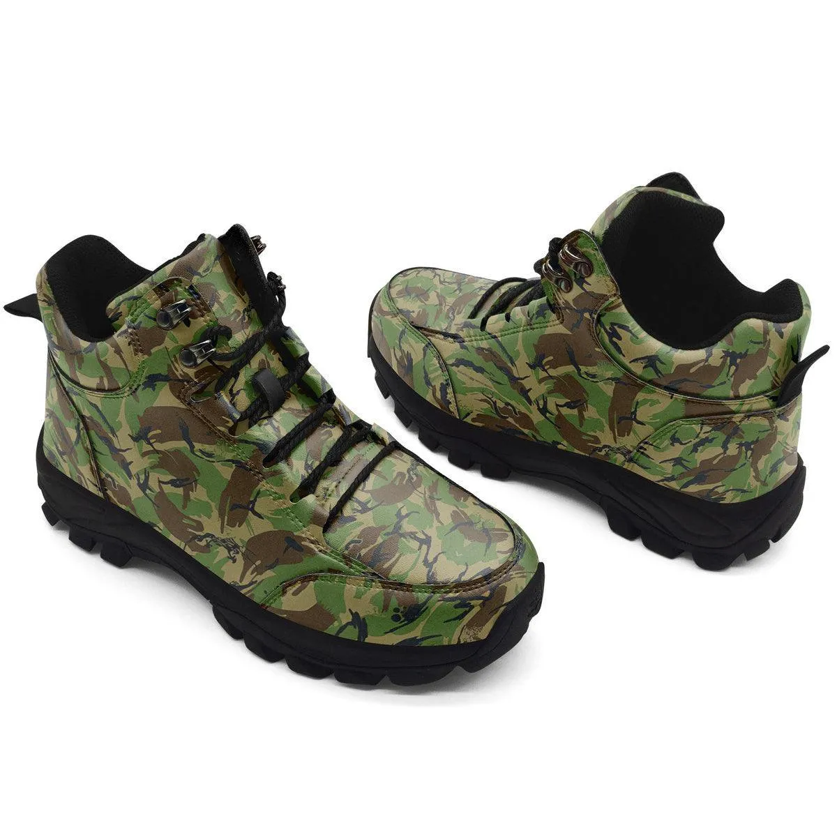 Gearhomies Bristish Disruptive Pattern (DPM) Material British Armed Forces Hiking Shoes