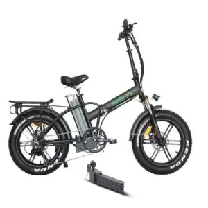 Green Bike 750W 20" GB1 750 Mag Folding Fat Tire Electric Bike