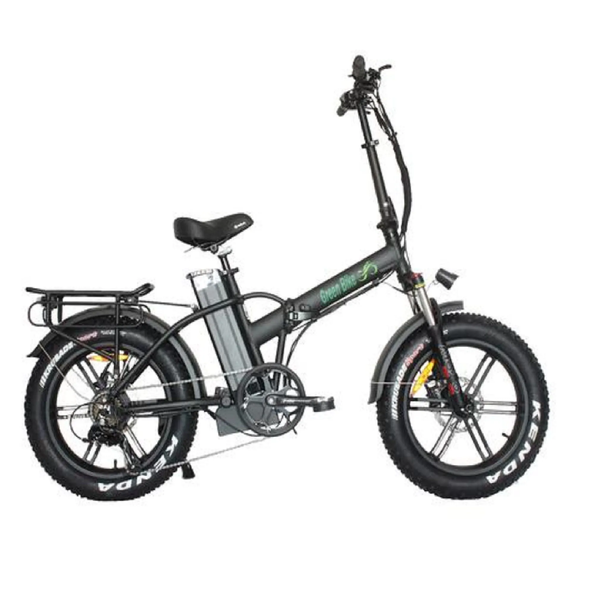 Green Bike 750W 20" GB1 750 Mag Folding Fat Tire Electric Bike