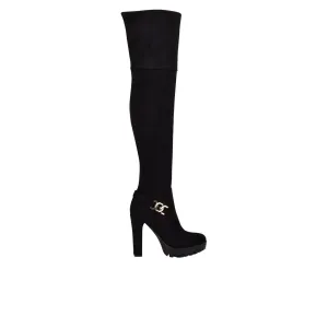 GUESS - Toe Block Heel Zip-up Heeled Boots