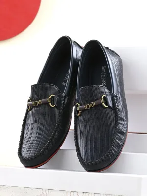 Hampton Black Driving Loafers