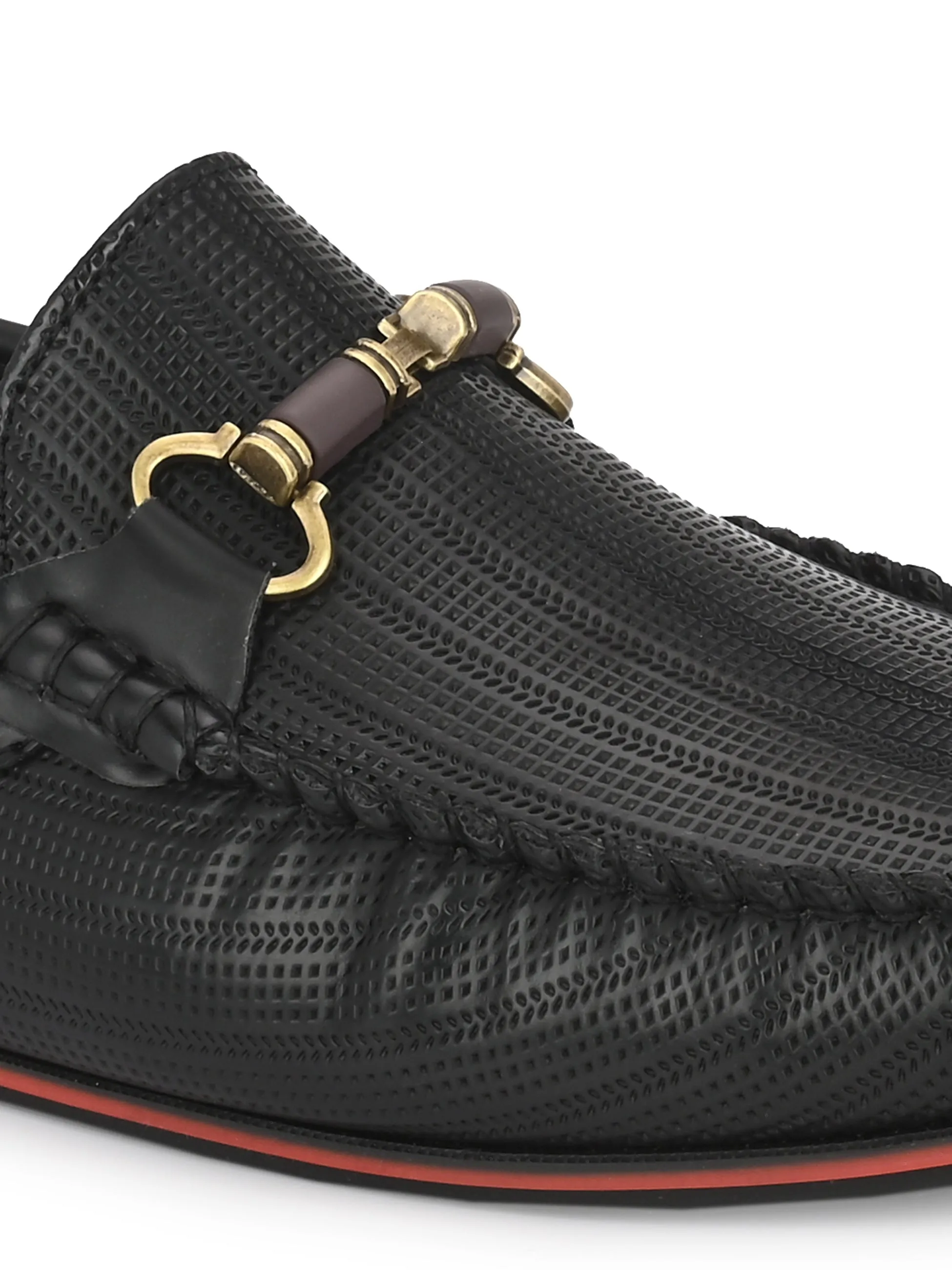 Hampton Black Driving Loafers