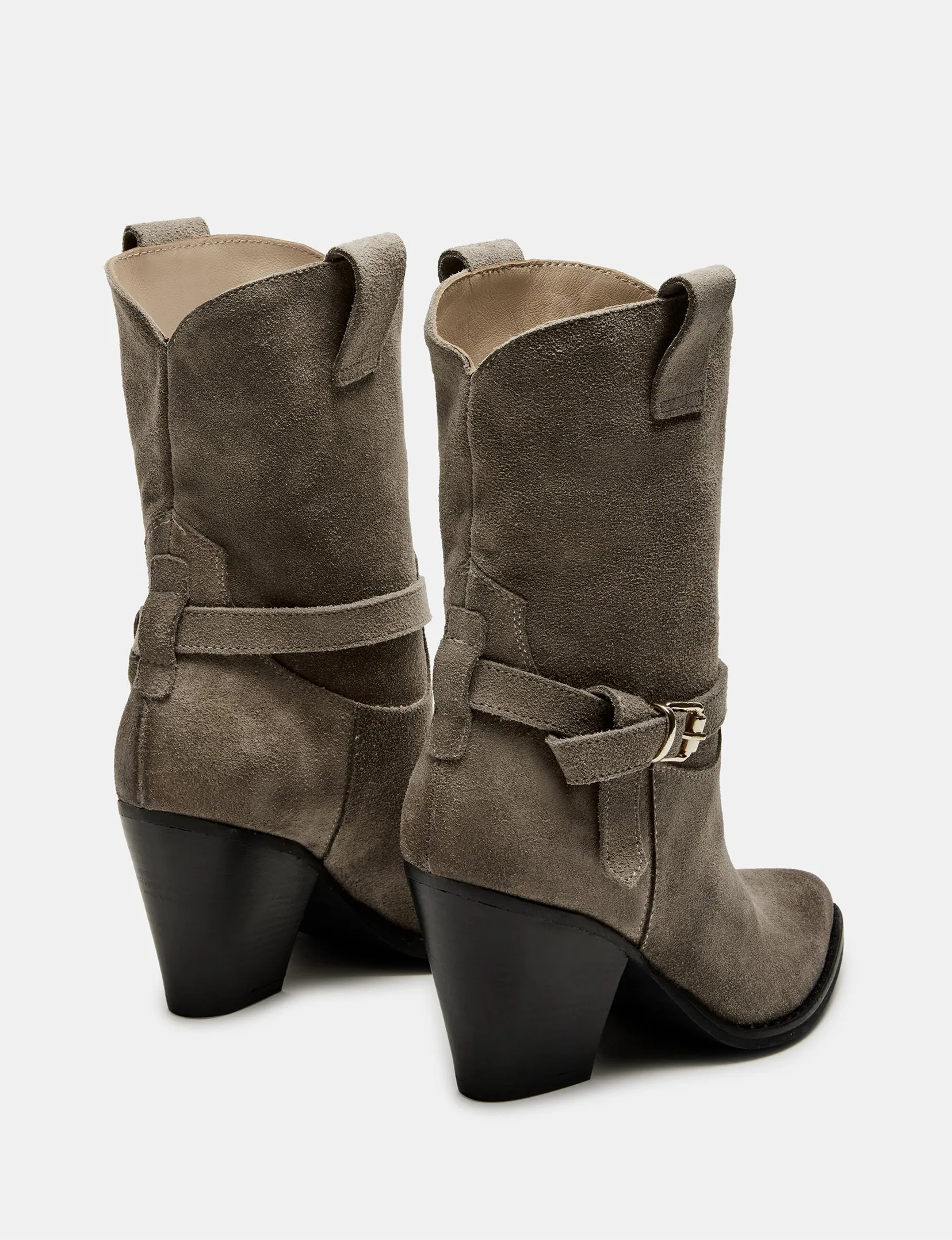 Hardy Bootie, Khaki Suede