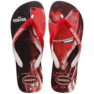 Havaianas Kids Top Marvel - Red Apache/White