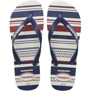 Havaianas Top Nautical Flip Flops - White