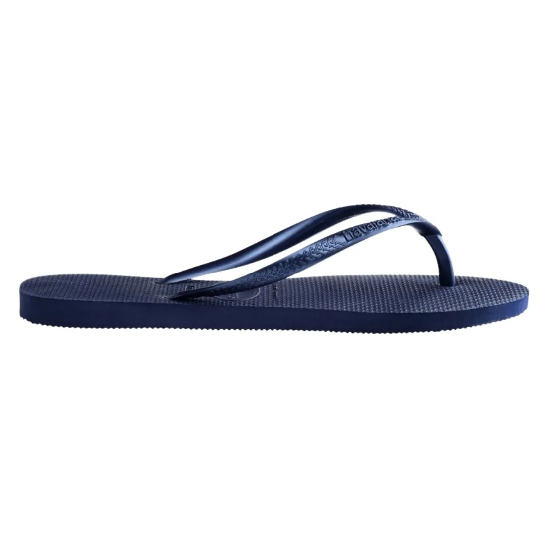 Havaianas Womens Slim Flip Flop Sandals - Navy Blue