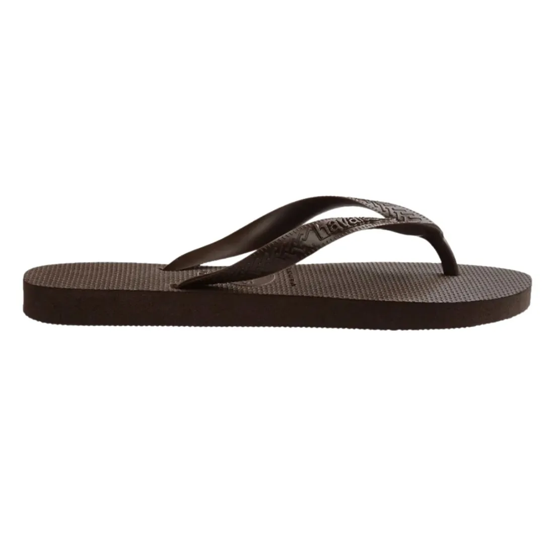 Havaianas Womens Top Senses Flip Flop Sandals - Dark Brown