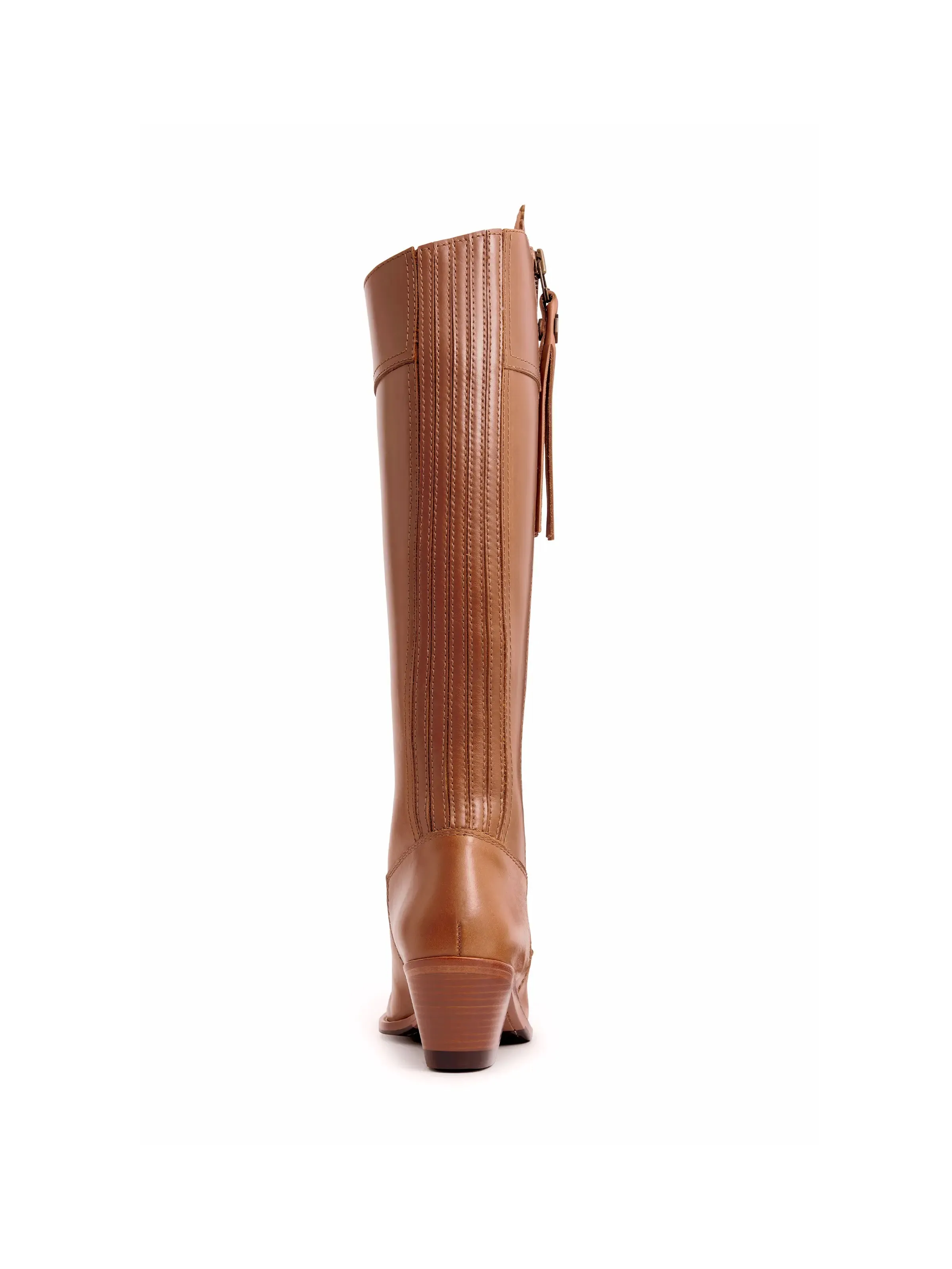 Heeled Regina (Narrow Fit) - Tan Leather