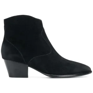 Heidi Bis Suede Leather Women's Heeled Ankle Boots