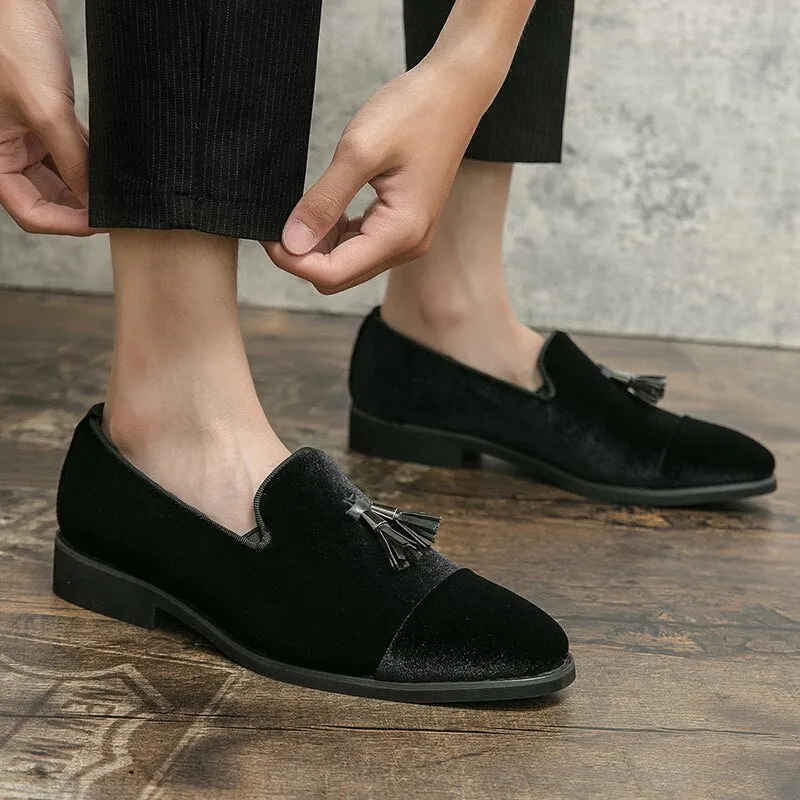 High Quality Slip-on Loafers Men Soft Driving Moccasins Flats Walking Men's Shoes Casual Leather Loafers Shoes for Man