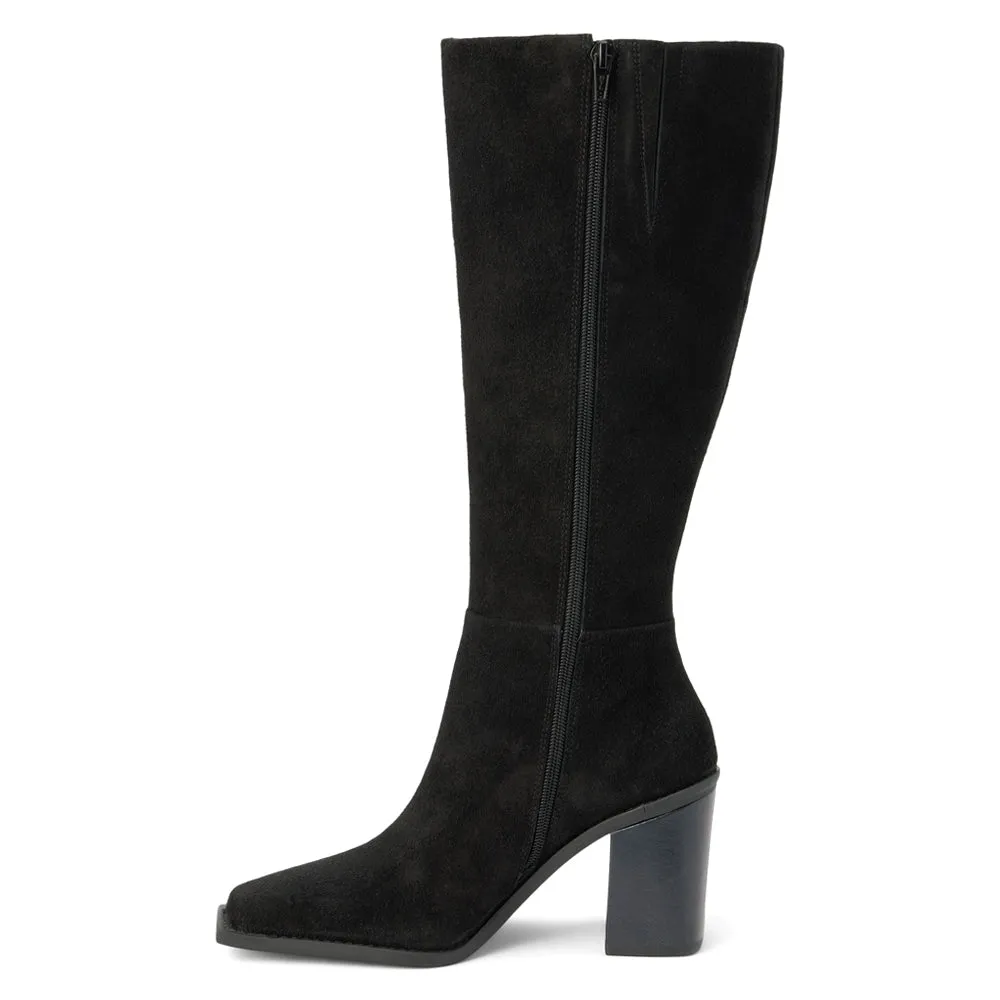 Highness Square Toe Zippered Boots