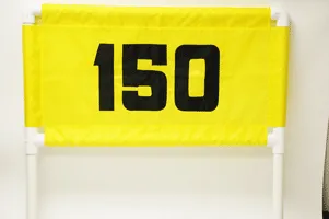 Horizontal Nylon Range Banner - Yellow