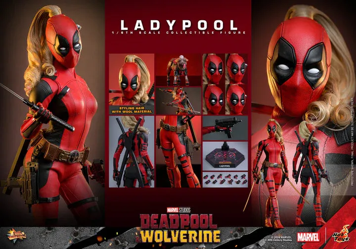 HOT TOYS MARVEL's DEADPOOL AND WOLVERINE - 1/6TH SCALE LADYPOOL COLLECTIBLE FIGURE - MMS747