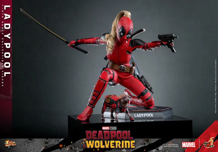 HOT TOYS MARVEL's DEADPOOL AND WOLVERINE - 1/6TH SCALE LADYPOOL COLLECTIBLE FIGURE - MMS747