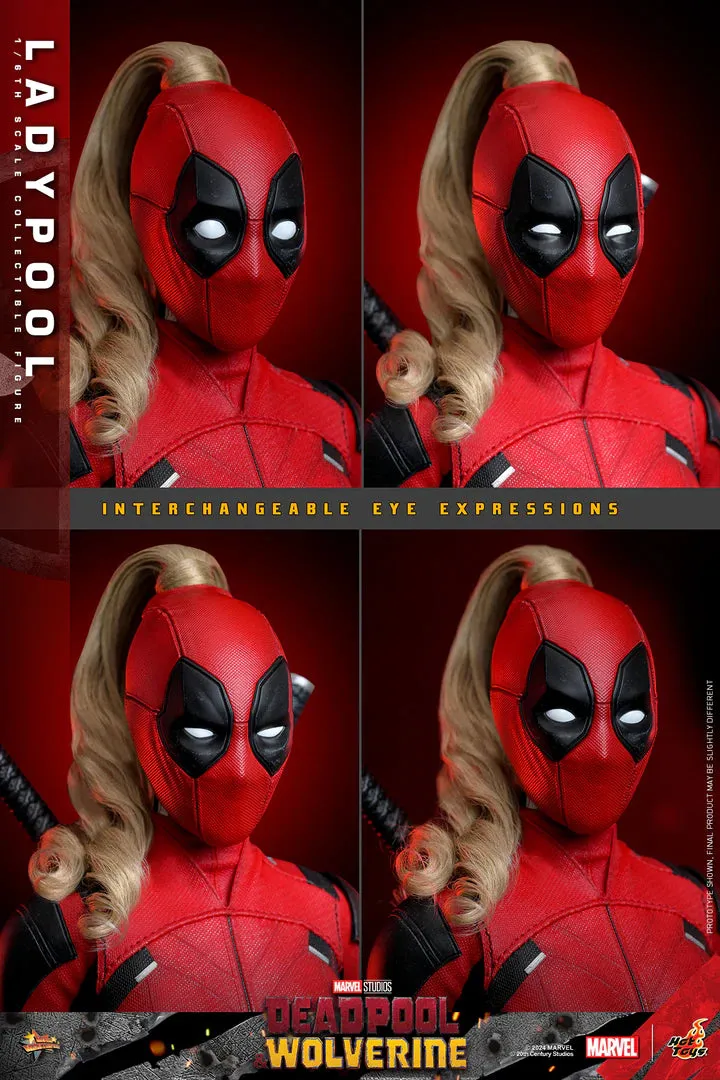 HOT TOYS MARVEL's DEADPOOL AND WOLVERINE - 1/6TH SCALE LADYPOOL COLLECTIBLE FIGURE - MMS747