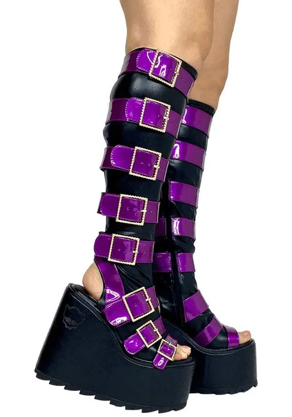 Howler Clawdeen | MONSTER HIGH PLATFORM BOOTS**