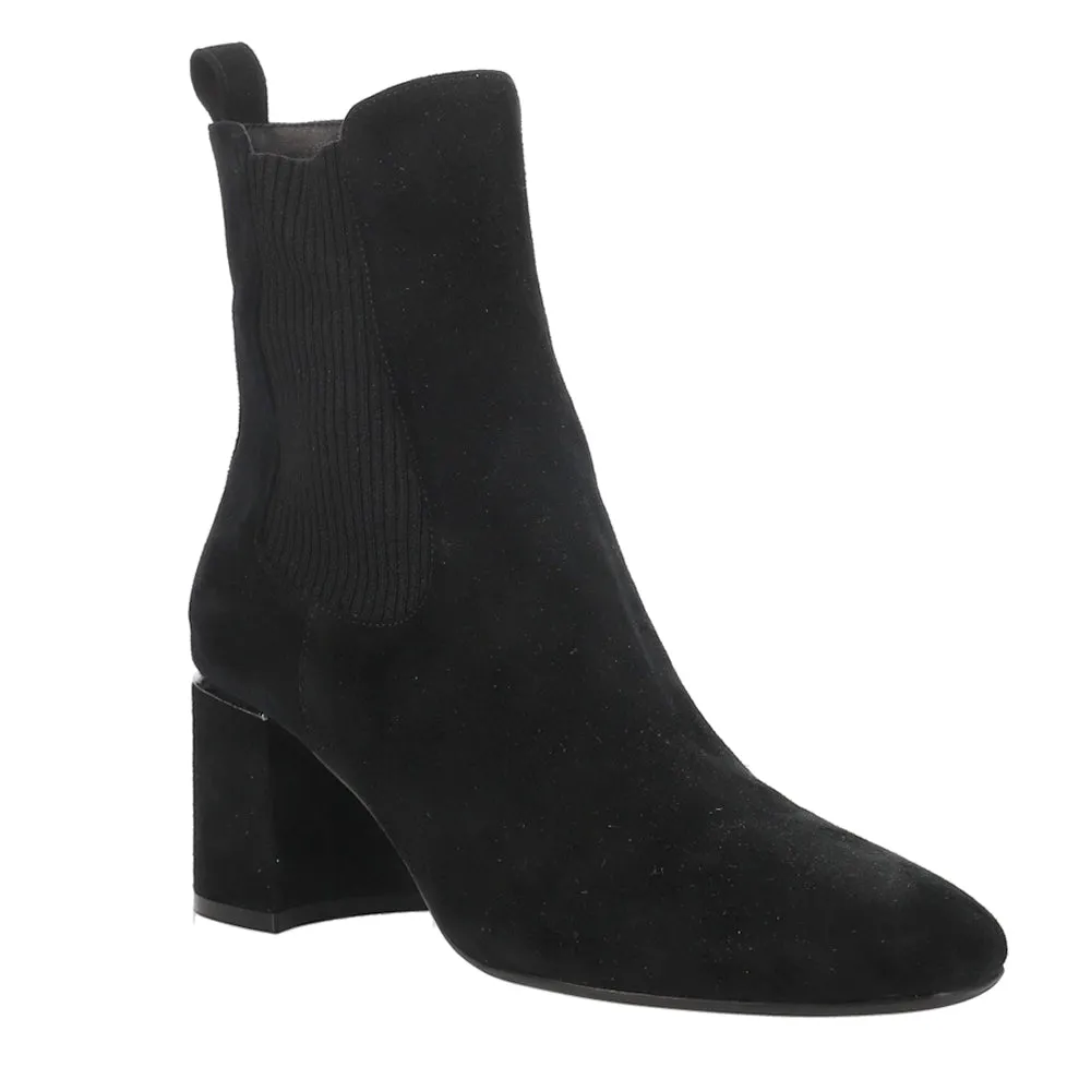 Ilias Heeled Zippered Square Toe Booties