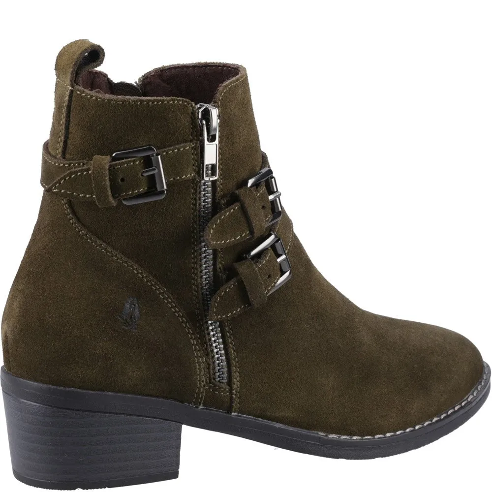 Khaki Jenna Ankle Boots