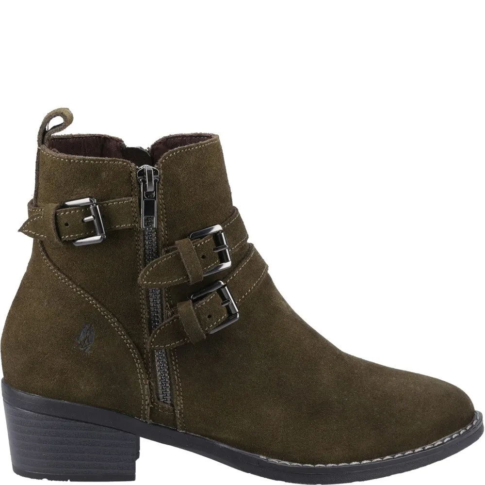 Khaki Jenna Ankle Boots