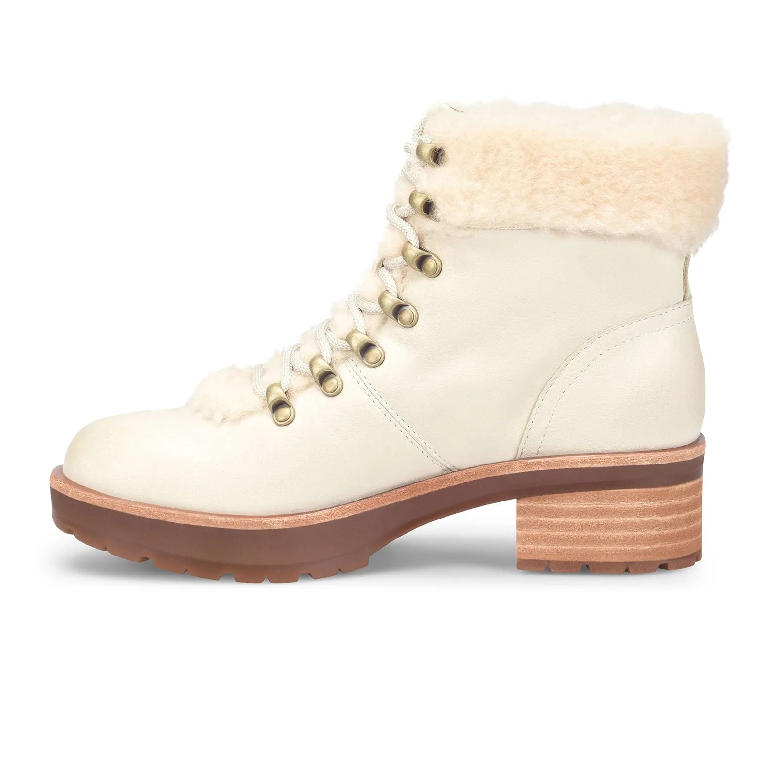 Kork-Ease Winslet Heeled Mid Boot (Women) - Cream