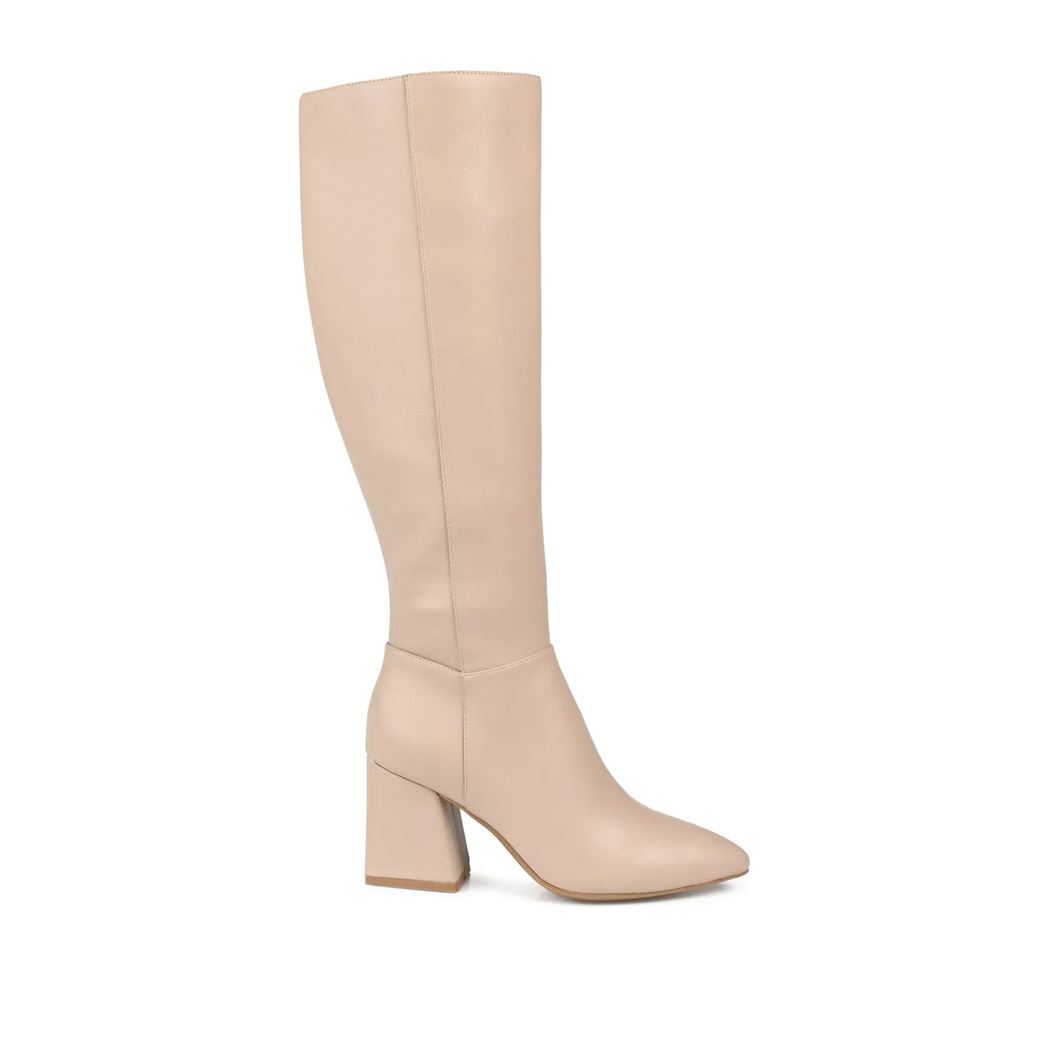 LANDREE KNEE-HIGH BOOTS IN WIDE CALF