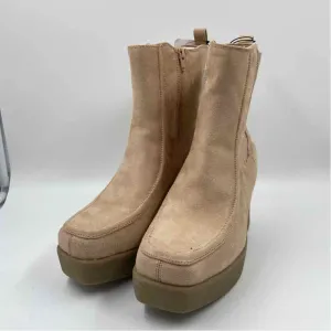 Lane Bryant Women's Shoe Size 9W camel Solid Boots