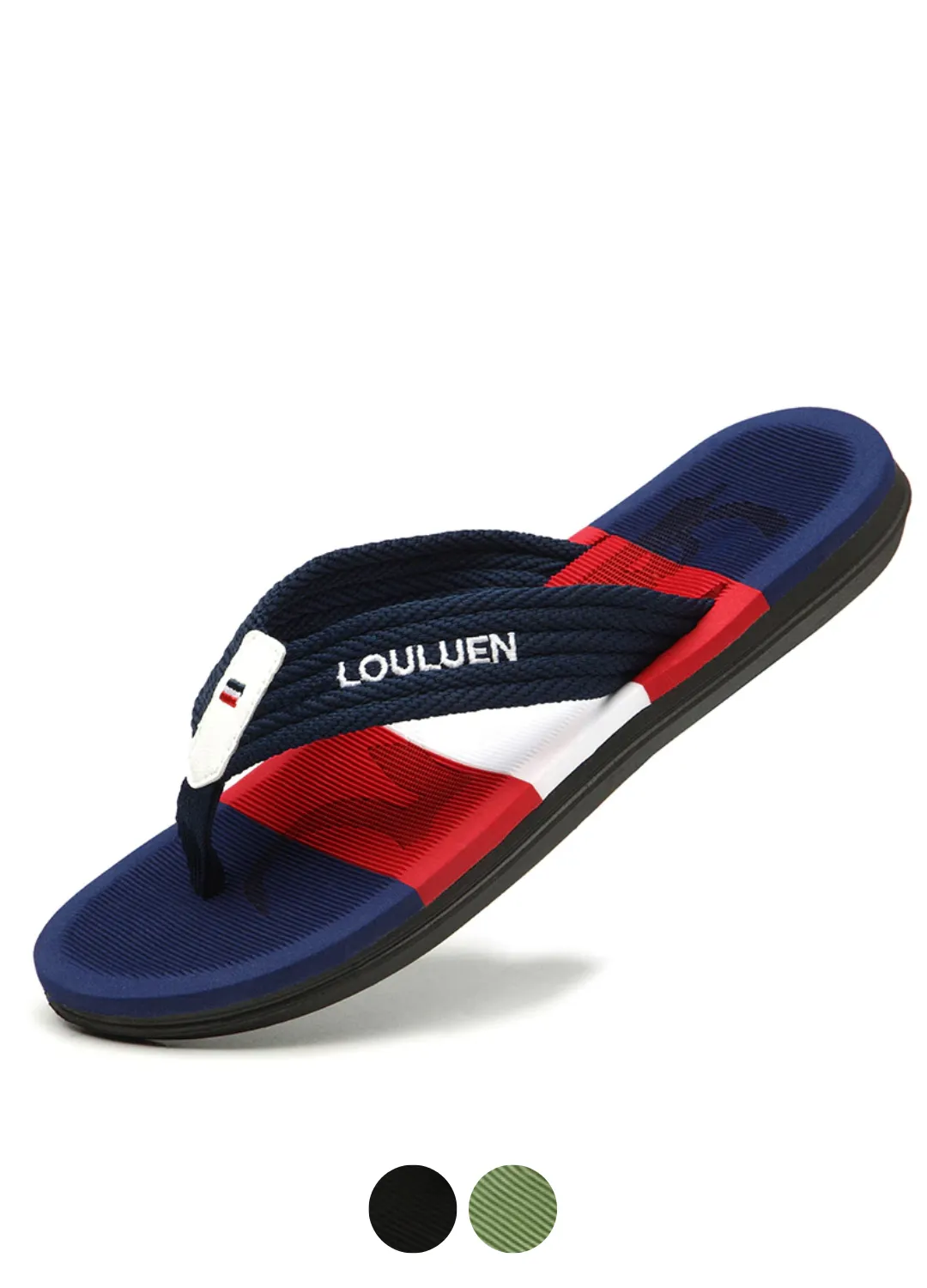 Lazan Men's Outdoor Flip Flops