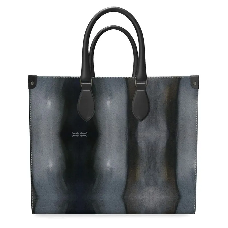 Leather Shopper Bag