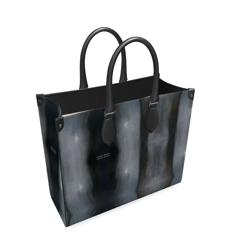 Leather Shopper Bag