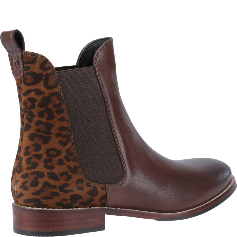 Leopard Colette Boots