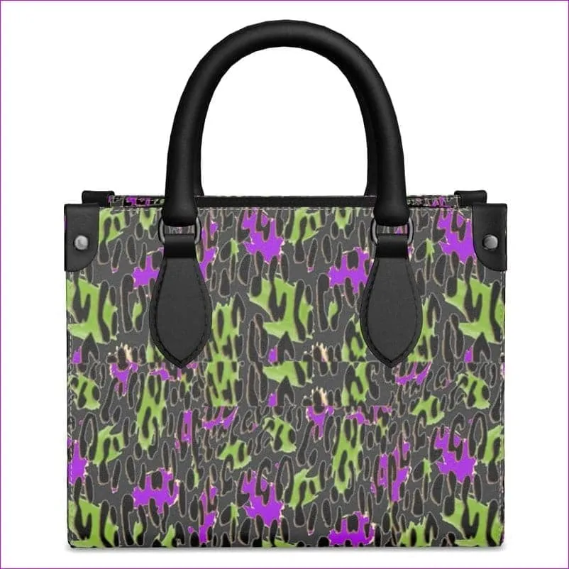 Leopard Splash Grundge Mini Bonchurch Shopper Bag