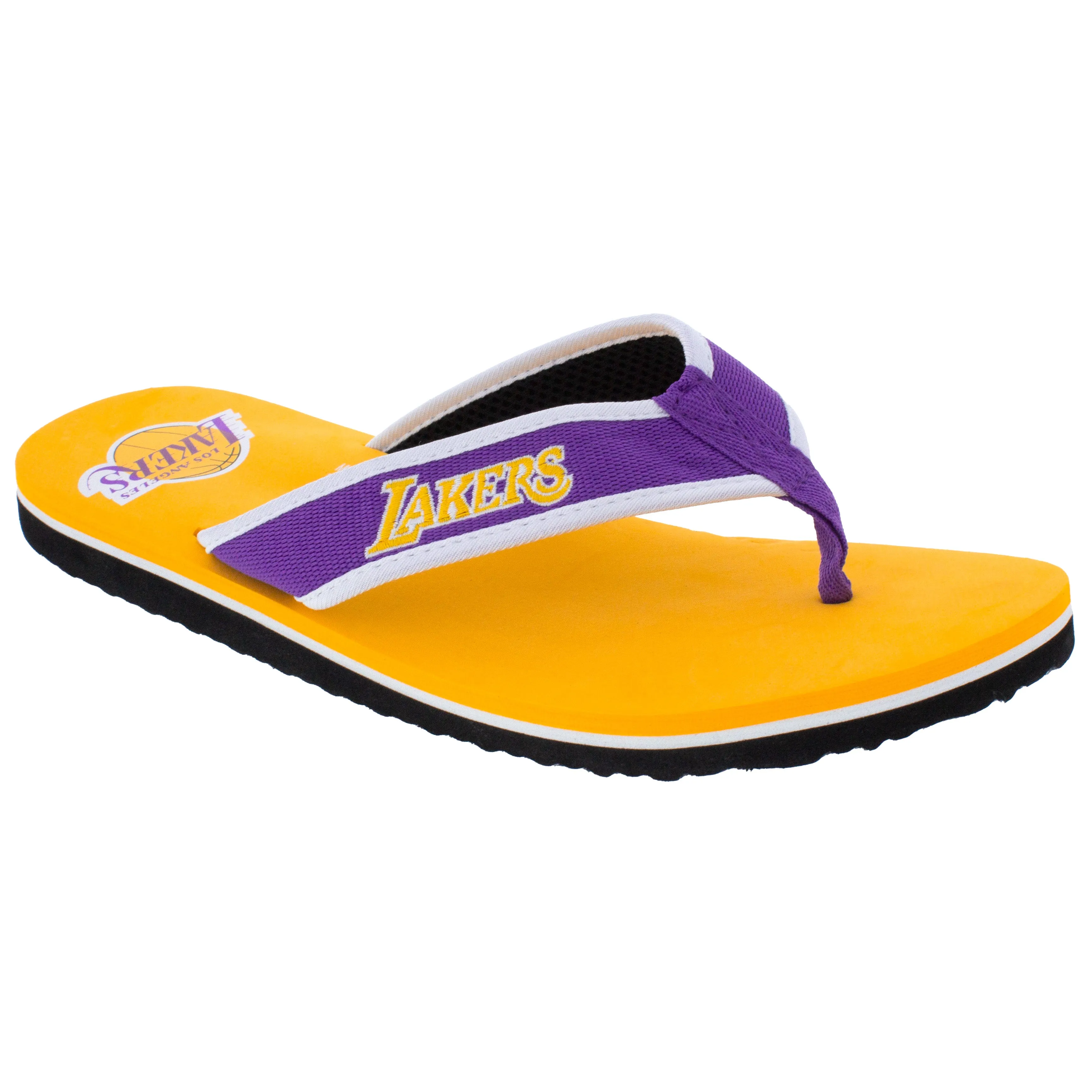 Los Angeles Lakers Contour Flip Flop