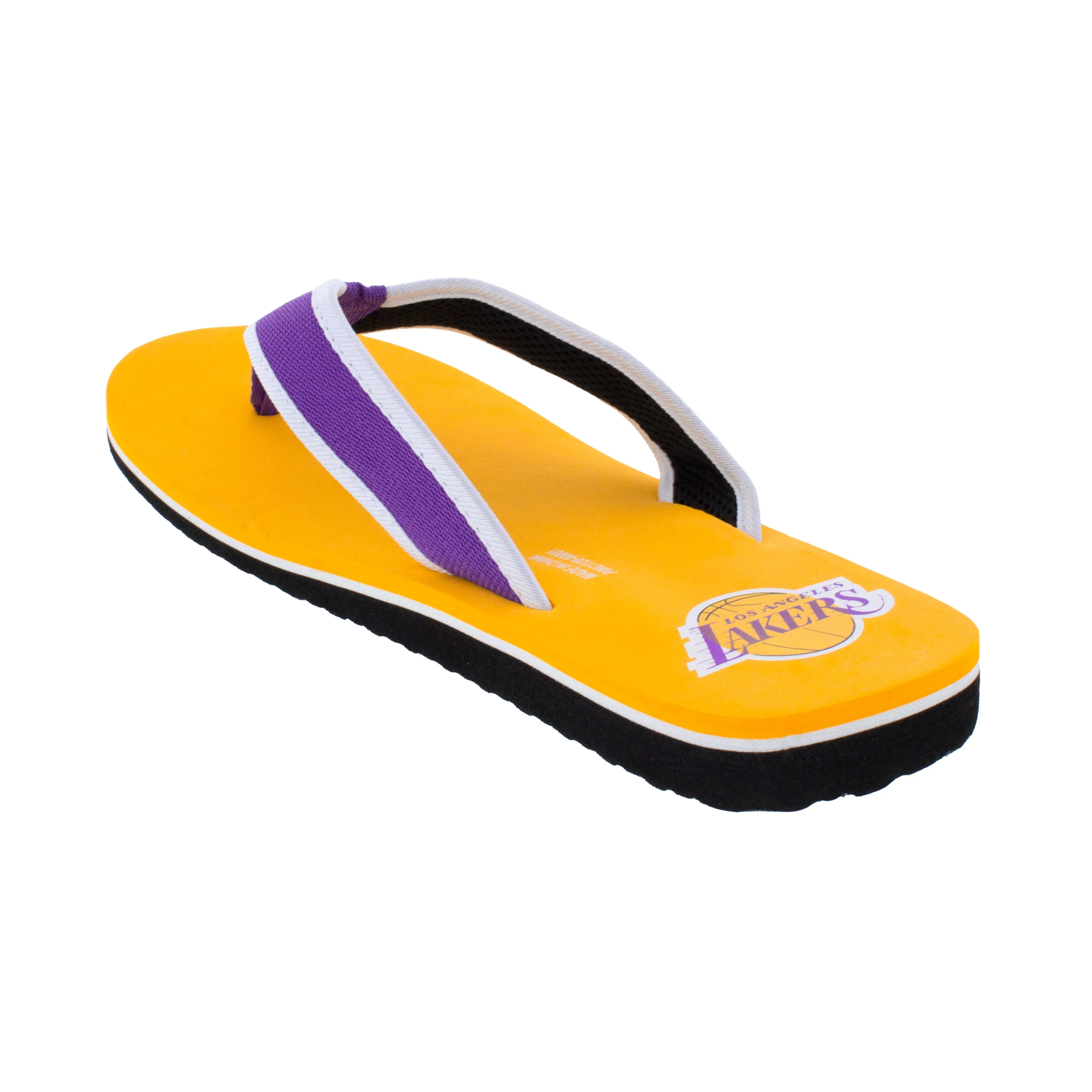 Los Angeles Lakers Contour Flip Flop