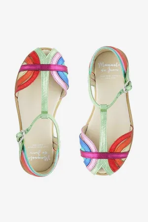 Manuela de Juan Nila Jade Girls Sandals