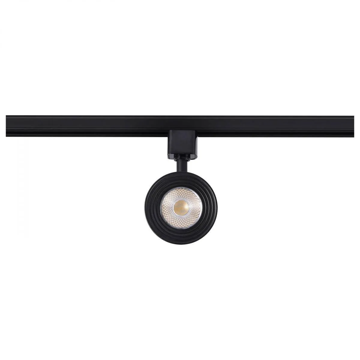 Matte Black 12 Watt LED Cinch Track Head; 3000K