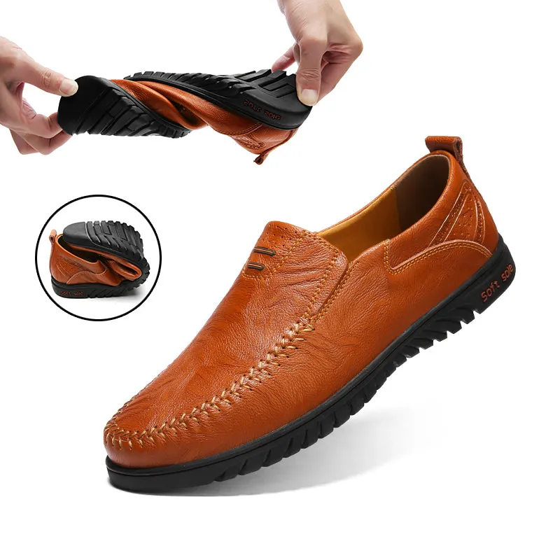 Men's Casual Genuine Leather Driving Shoes