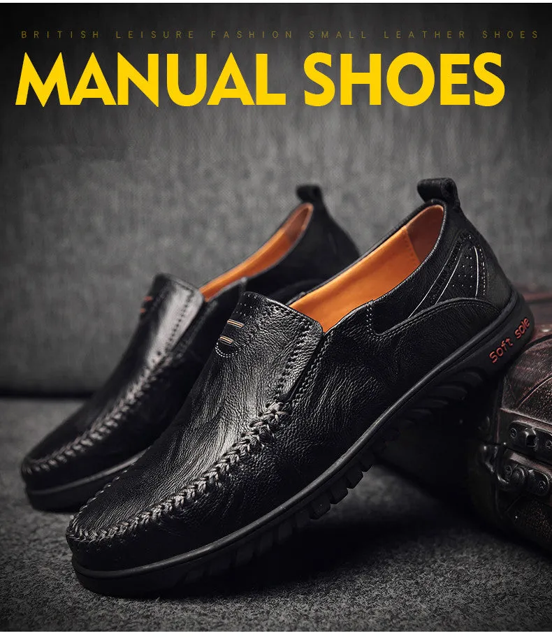 Men's Casual Genuine Leather Driving Shoes