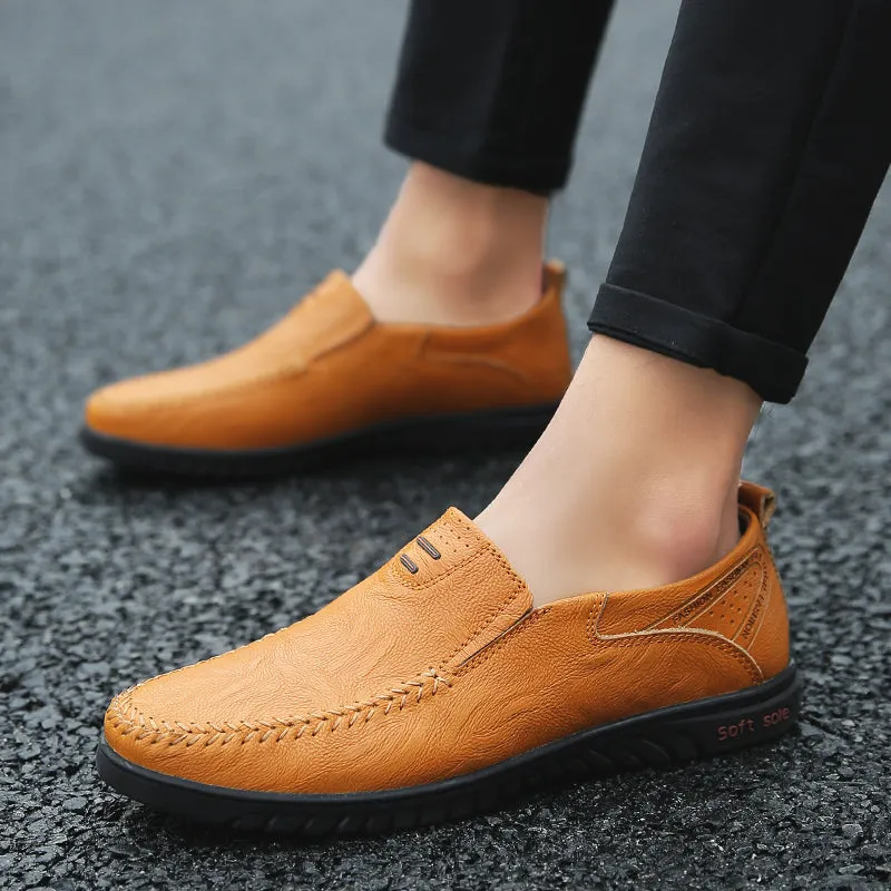 Men's Casual Genuine Leather Driving Shoes