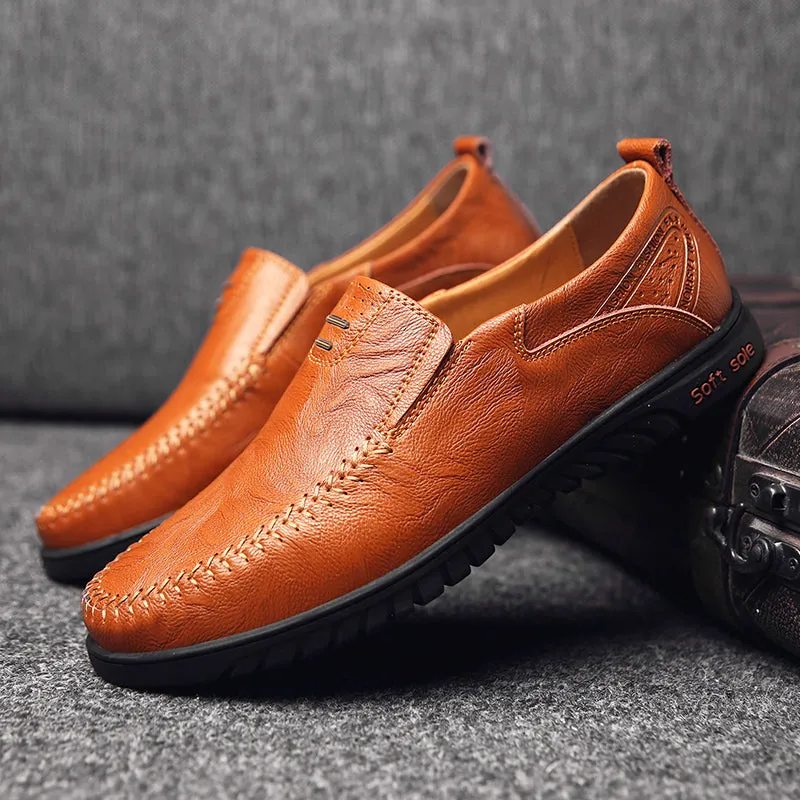 Men's Casual Genuine Leather Driving Shoes