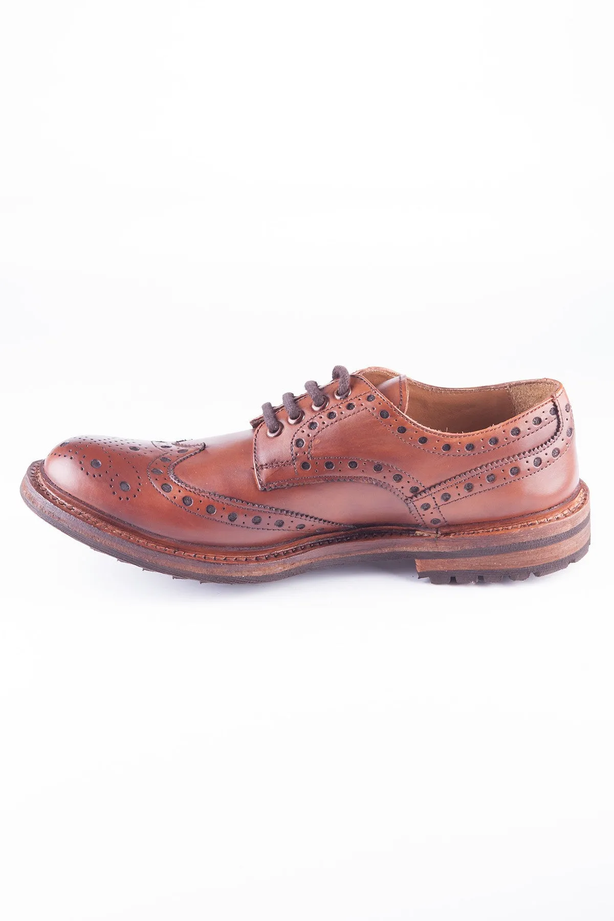 Men's Market Day Brogue Shoes - Wetherby