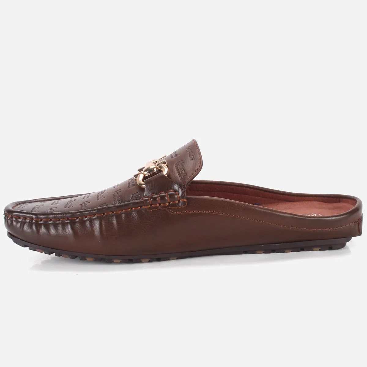 Mens "DARIO" Casual Open-Back Everyday Moccasins