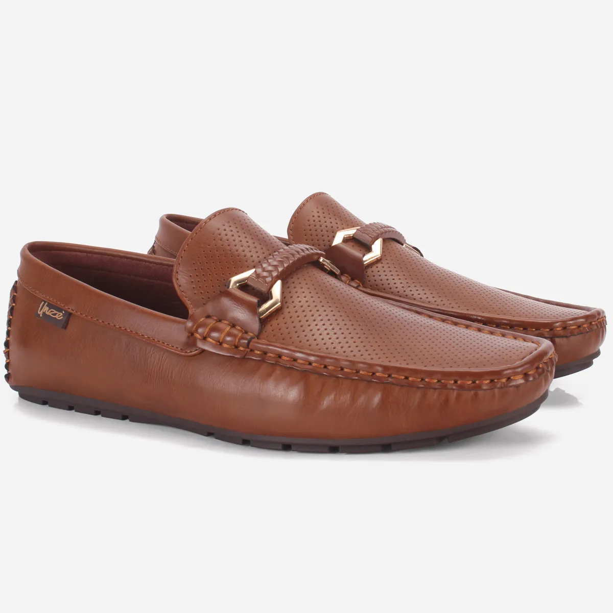 Mens "TRIANA" Casual Slip On Moccasin Shoes