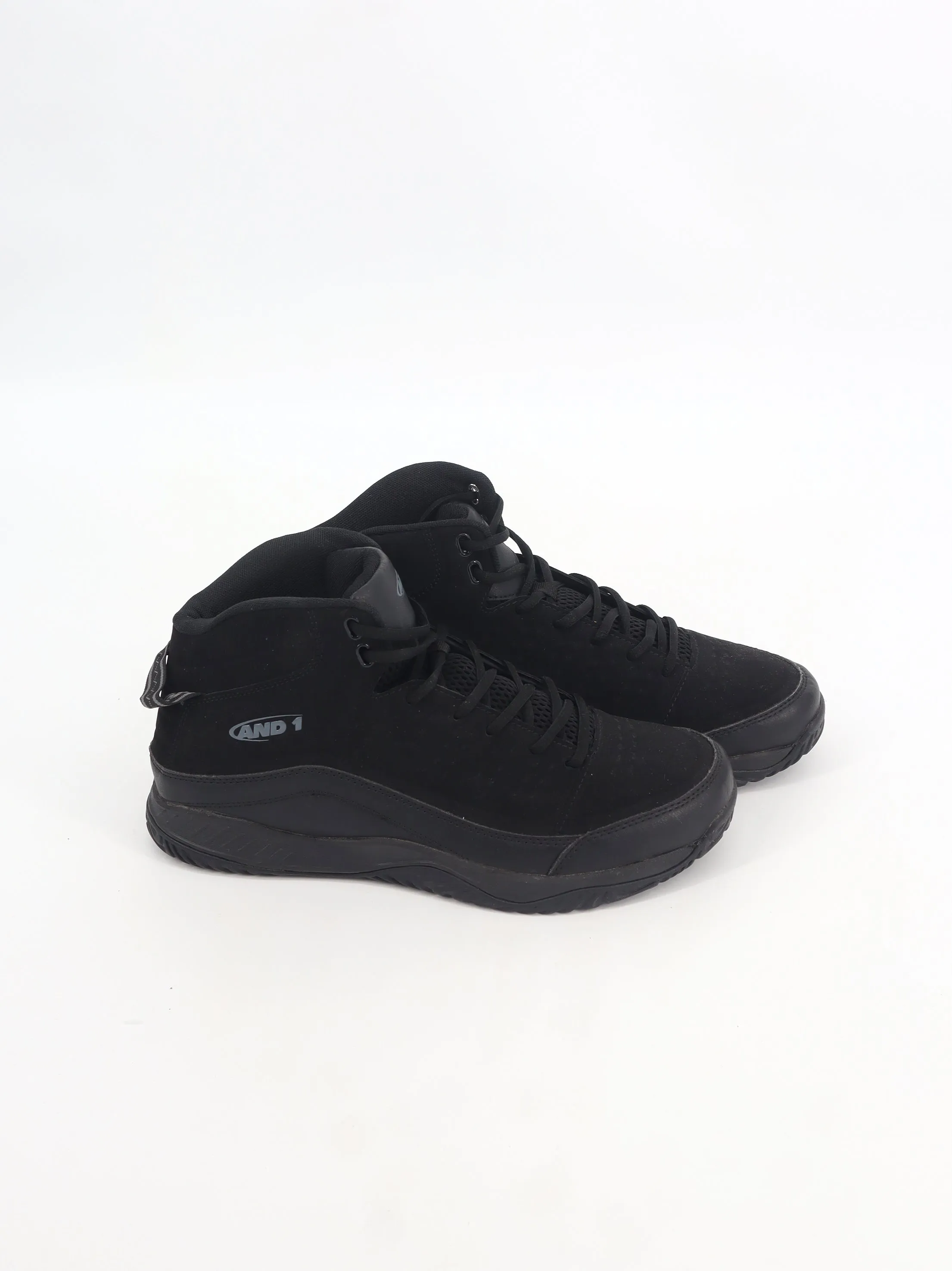 Men's Textured Basketball Shoes,Black