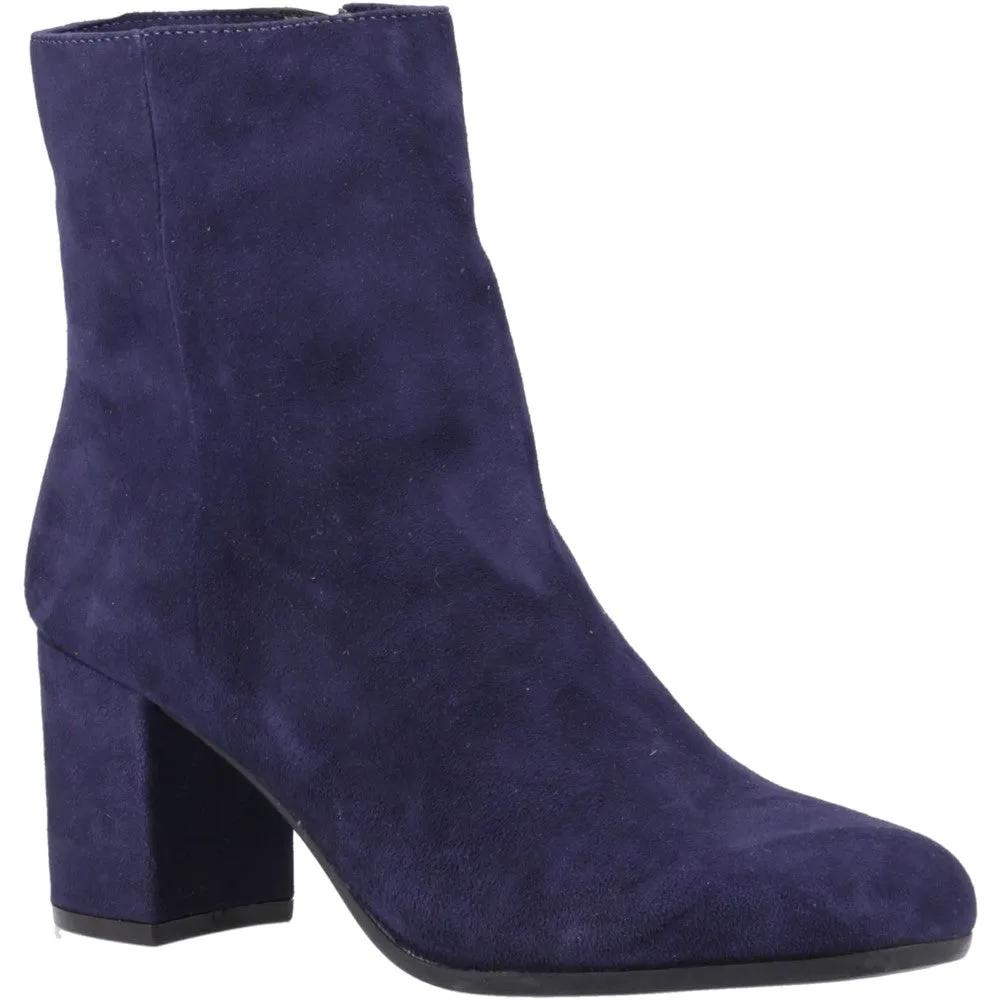 Navy Octavia Ankle Boots