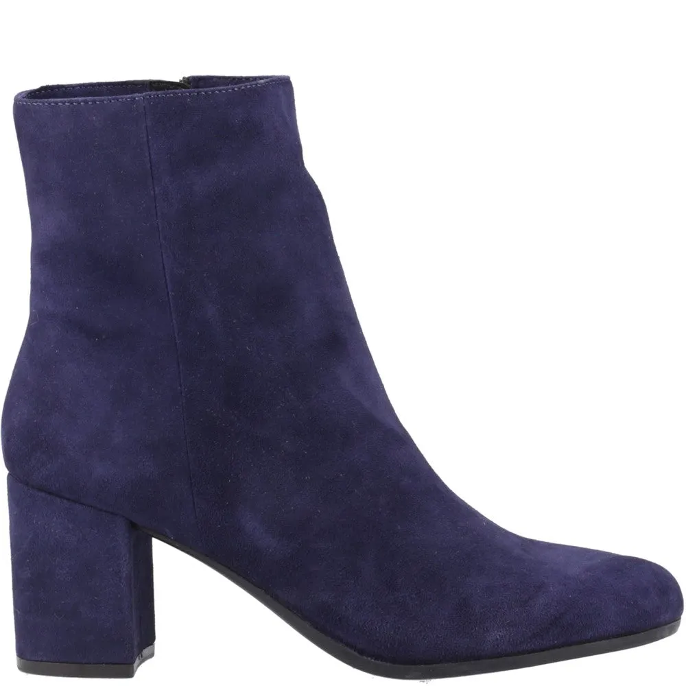 Navy Octavia Ankle Boots