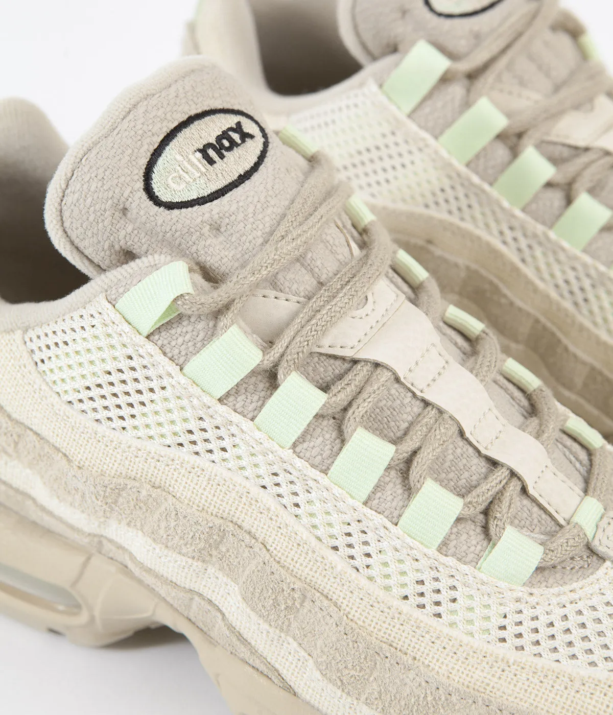 Nike Air Max 95 Premium Shoes - Grain / Black - Bleach - Coconut Milk