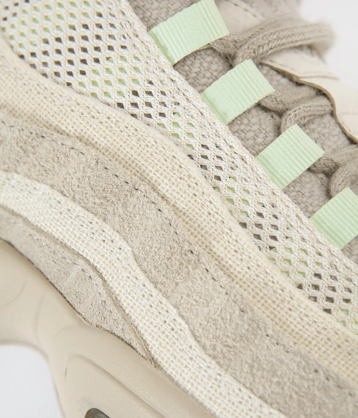 Nike Air Max 95 Premium Shoes - Grain / Black - Bleach - Coconut Milk