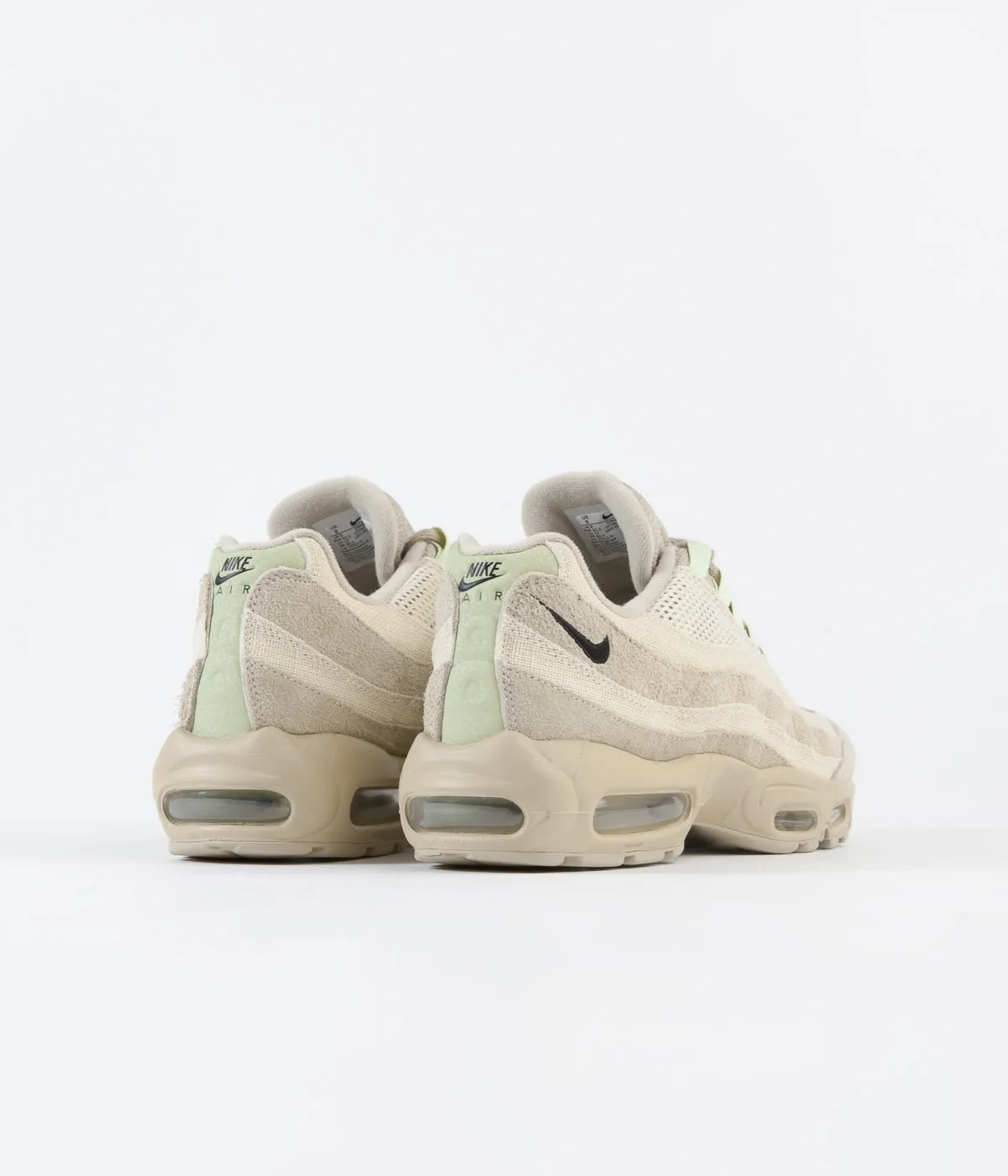 Nike Air Max 95 Premium Shoes - Grain / Black - Bleach - Coconut Milk