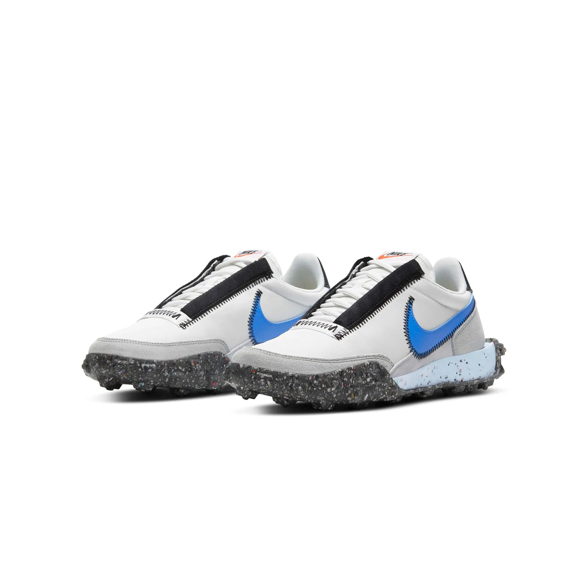 Nike Womens Waffle Racer Crater 'Photon Dust Blue' Shoes