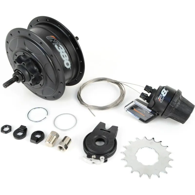 NuVinci N380SE CVP Internal Gear Bicycle Rear Hub Black 32h Disc Brake // New C8